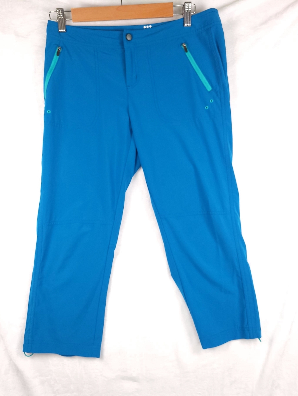 Title Nine Nimblene Rogue Hiking Capris Crop Pant 4 Blue